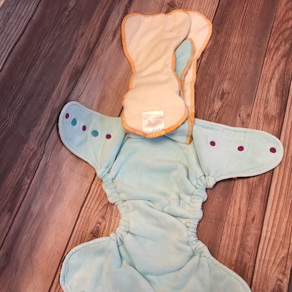 Twinkie tush fusion diaper colorful print fitted cloth diaper - Picture 8 of 9